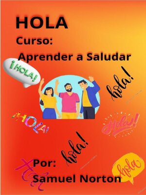 cover image of HOLA--Aprender a Saludar